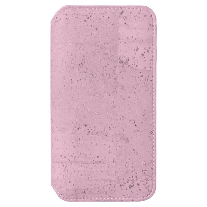 Rožinis telefono dėklas-pinigine Krusell Birka iPhone 11 Pro