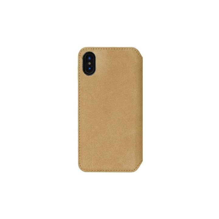 Rudas telefono dėklas Krusell Broby 4 Card SlimWallet iPhone X/XS