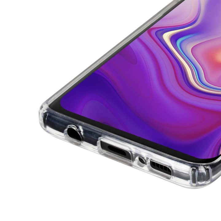 Permatomas telefono dėklas Samsung Galaxy S10