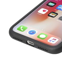 Juodas telefono dėklas Krusell Arvika 3.0, skirtas iPhone Xs Max