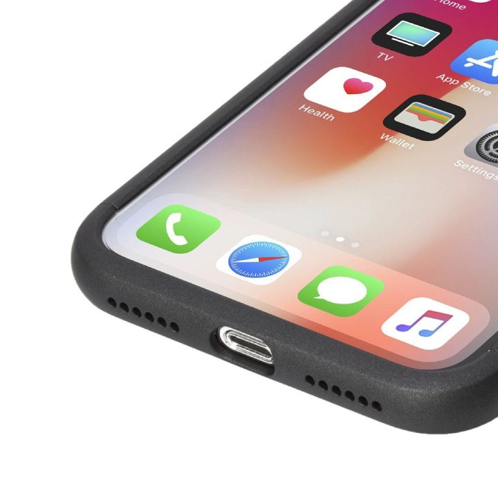 Juodas telefono dėklas Krusell Arvika 3.0, skirtas iPhone Xs Max