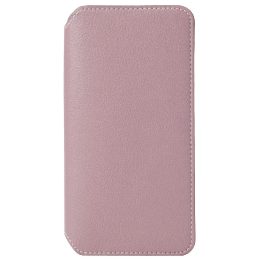 Rožinis folio dėklas iPhone Xs Max telefonui su 4 kortelių vietomis