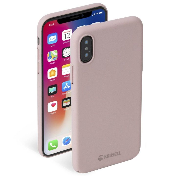 Rožinis telefono dėklas iPhone XS Max