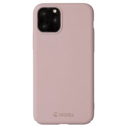 Rožinis telefono dėklas Krusell Sandby Apple iPhone 11 Pro Max