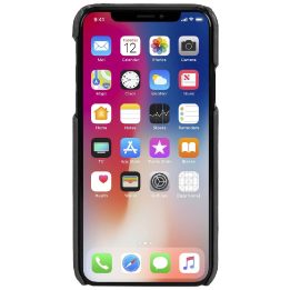 Telefono dėklas Krusell Sunne 2 Card Cover iPhone XS Max, juodas