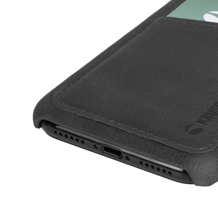 Telefono dėklas Krusell Sunne 2 Card Cover iPhone XS Max, juodas