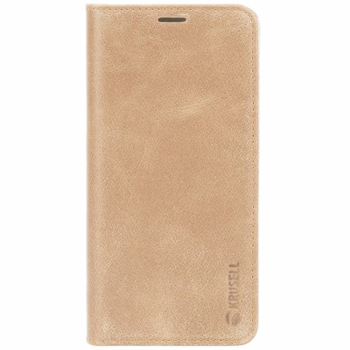 Rusvai gelsvas piniginės tipo telefono dėklas Sony Xperia L2