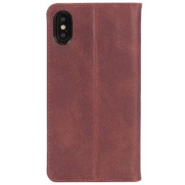 Telefono dėklas Krusell Sunne 4 Card Folio iPhone Xs Max, raudonas