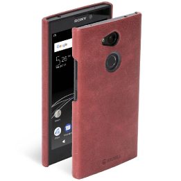 Raudonas telefono dėklas Krusell Sunne Cover Sony Xperia L2