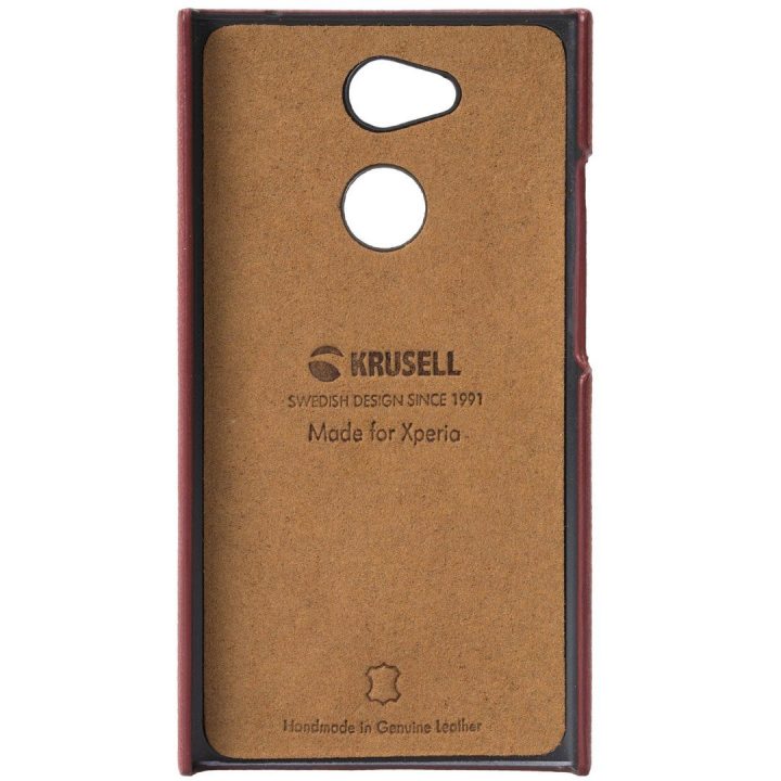 Raudonas telefono dėklas Krusell Sunne Cover Sony Xperia L2