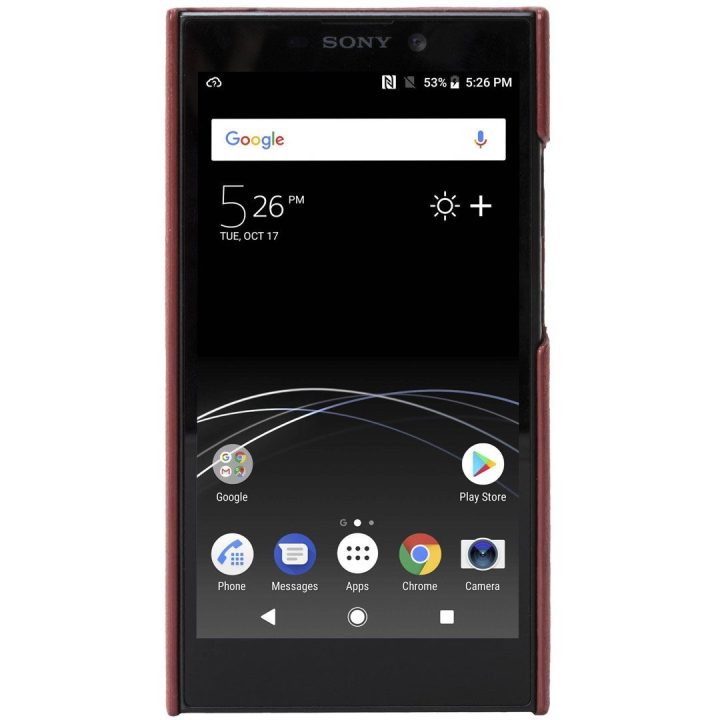 Raudonas telefono dėklas Krusell Sunne Cover Sony Xperia L2