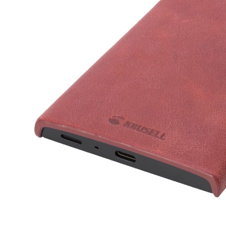 Raudonas telefono dėklas Krusell Sunne Cover Sony Xperia L2
