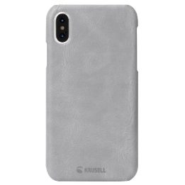 Pilkas telefono dėklas Krusell Sunne Cover Apple iPhone XS