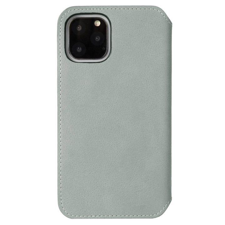 Telefono dėklas-pinigine Krusell Sunne iPhone 11 Pro, pilkas