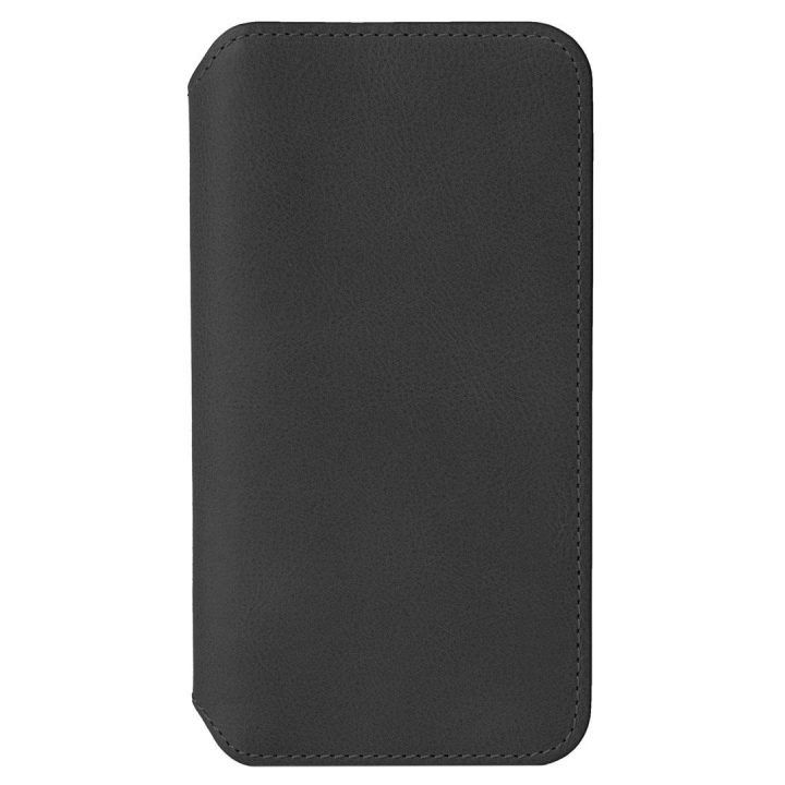 Juodas telefono dėklas-piniginė iPhone 11 Pro Max