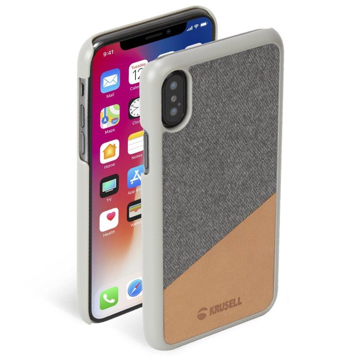 Rusvai gelsvas telefono dėklas Apple iPhone X/XS