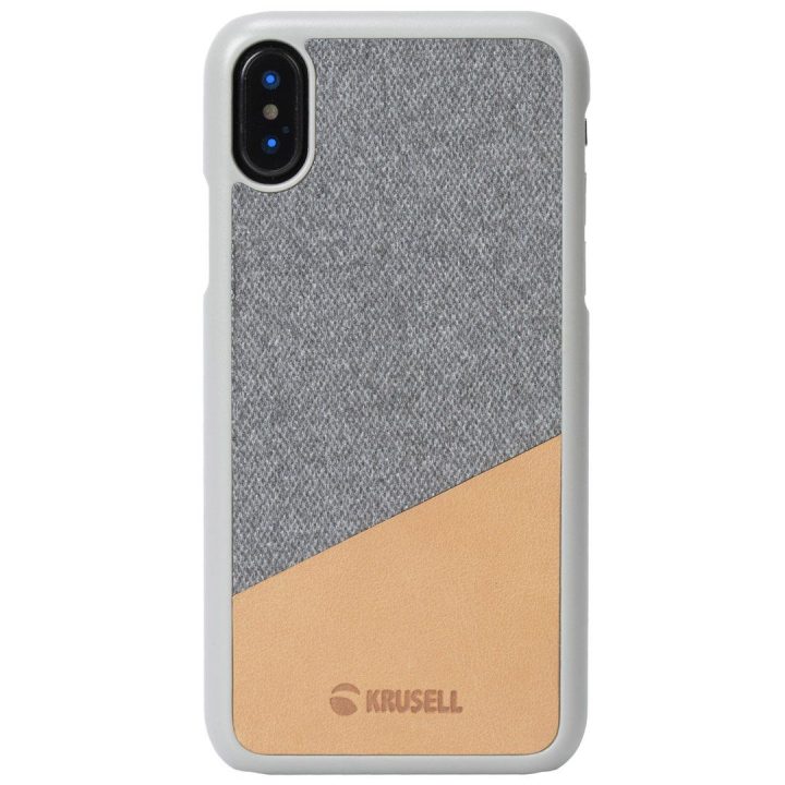 Rusvai gelsvas telefono dėklas Apple iPhone X/XS