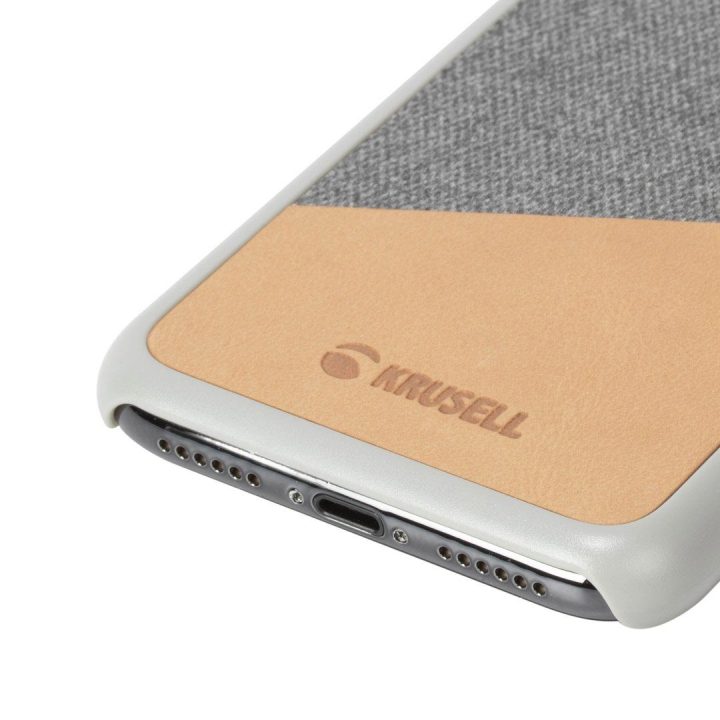 Krusell Tanum telefono dėklas iPhone XR, rusvai gelsvas