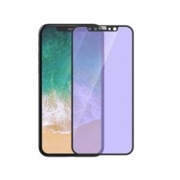 Juodas apsauginis stiklas iPhone X/XS ekranui, 10 vnt.