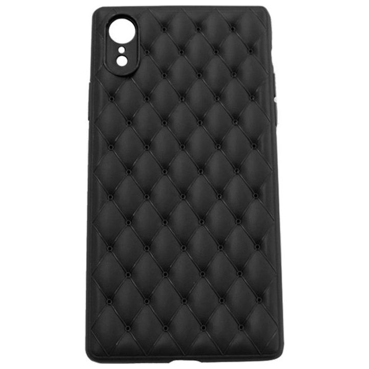 Juodas telefono dėklas iPhone XS Max