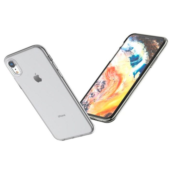 Permatomas TPU telefono dėklas iPhone XS/X 5.8"
