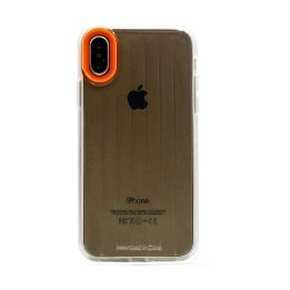 Oranžinis telefono dėklas Devia iPhone XS/X (5.8)