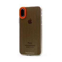 Oranžinis telefono dėklas iPhone XS Max