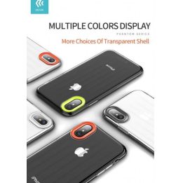 Geltonas telefono dėklas iPhone XS Max