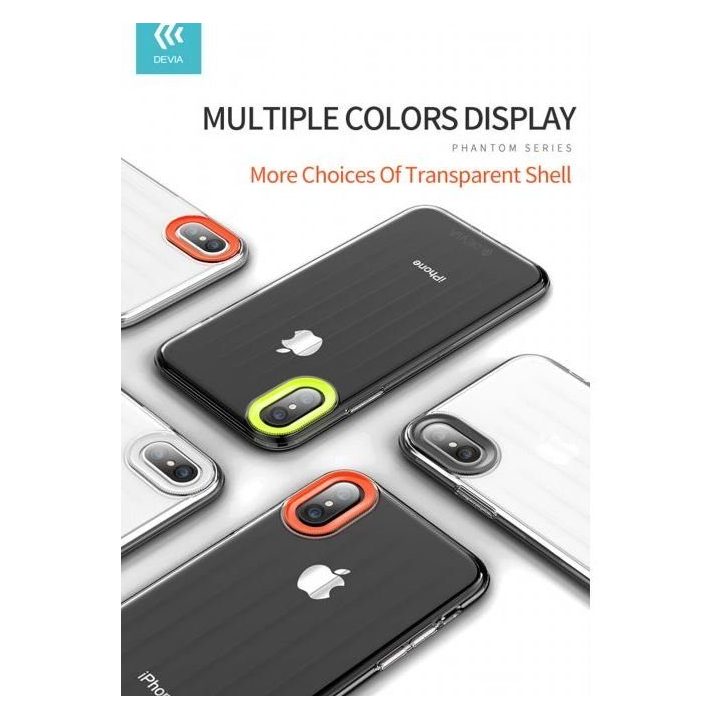 Geltonas telefono dėklas iPhone XS Max