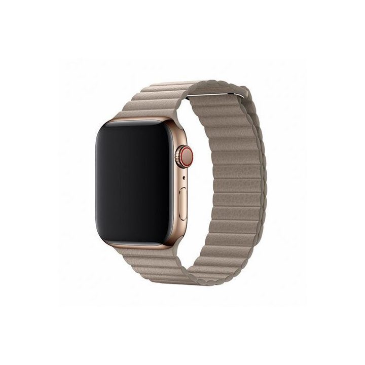 Devia Elegant Leather Loop 44 mm laikrodžio dirželis Apple Watch