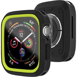 Devia Dazzle Series dėklas „Apple Watch“ 40 mm, juodai geltonas