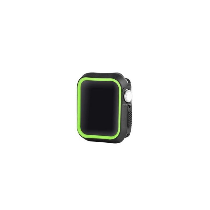 Devia Dazzle Series dėklas „Apple Watch“ 40 mm, juodai geltonas