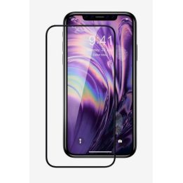 Apsauginis stiklas iPhone 11 Pro Max, nuo akinimo, juodas
