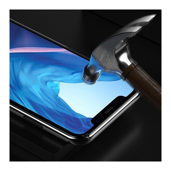 Apsauginis stiklas iPhone 11 Pro Max, juodas
