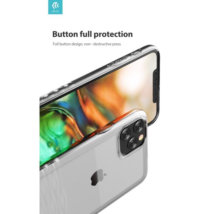 Skaidrus telefono dėklas Devia Ocean2 iPhone 11 Pro Max