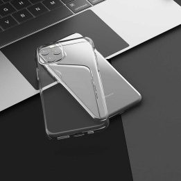Skaidrus TPU dėklas iPhone 11 Pro Max
