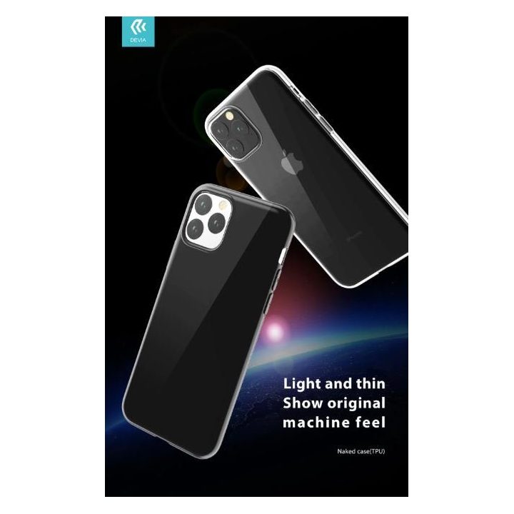 Skaidrus TPU dėklas iPhone 11 Pro Max