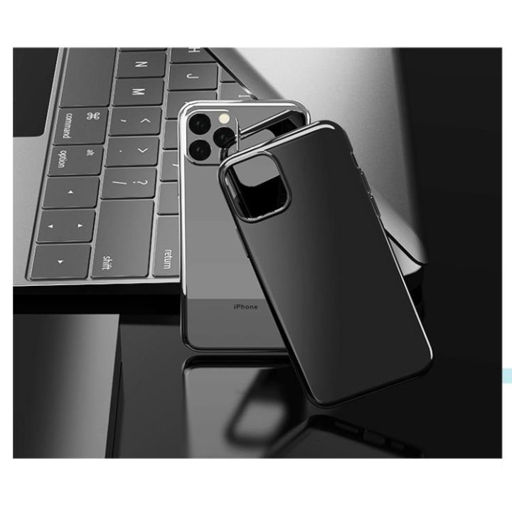 Telefono dėklas Devia Naked TPU, juodas, iPhone 11 Pro Max