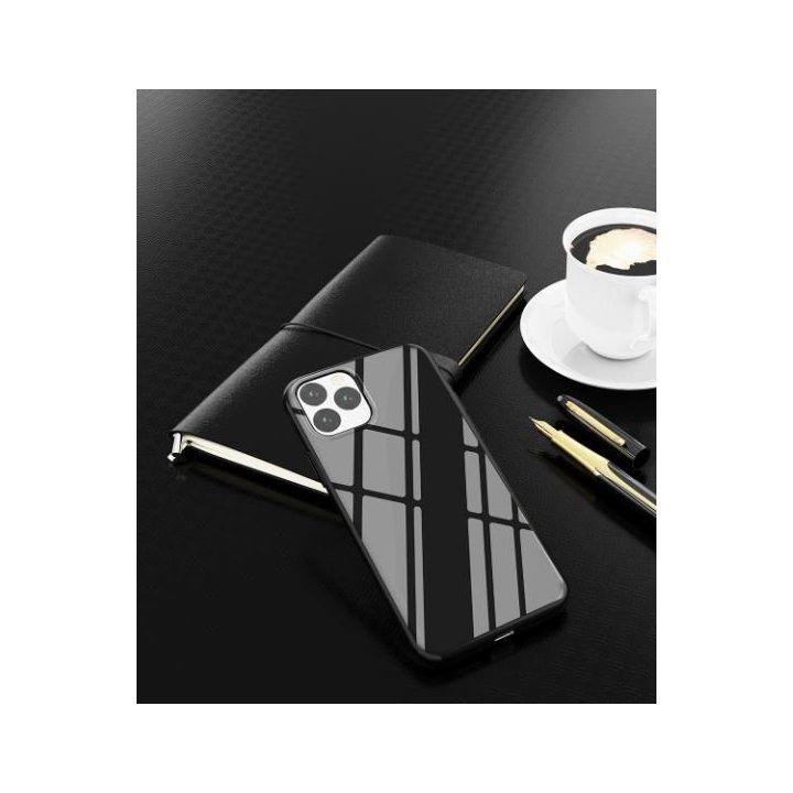 Telefono dėklas Devia Naked TPU, juodas, iPhone 11 Pro Max