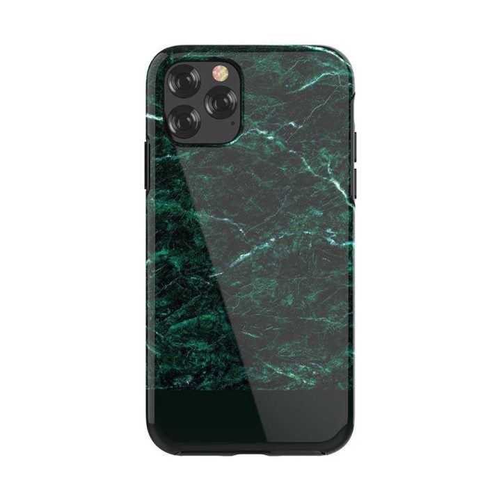 Žalias telefono dėklas iPhone 11 Pro Max, Devia Marble Series