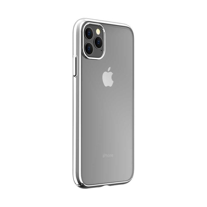 Devia Glimmer serijos telefono dėklas iPhone 11 Pro Max, sidabrinis