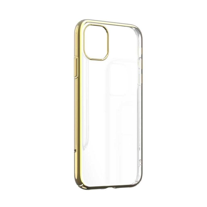 Auksinis telefono dėklas Devia Glimmer iPhone 11 Pro