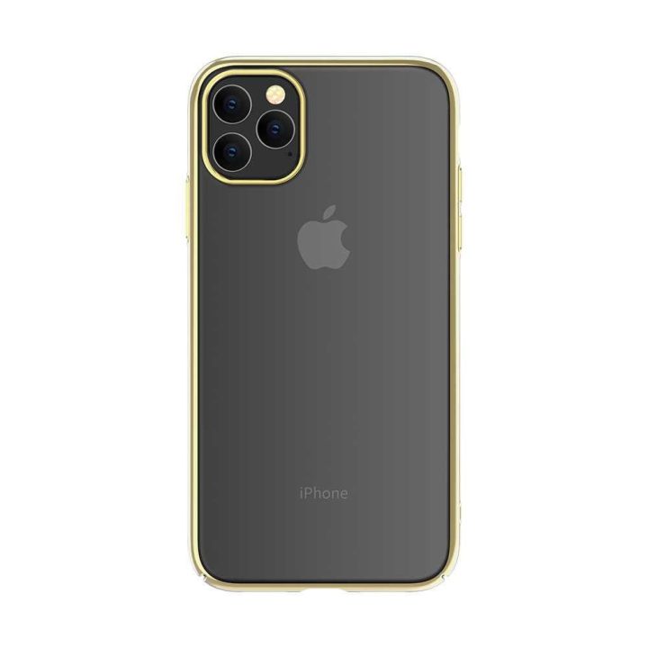 Auksinis telefono dėklas Devia Glimmer iPhone 11 Pro