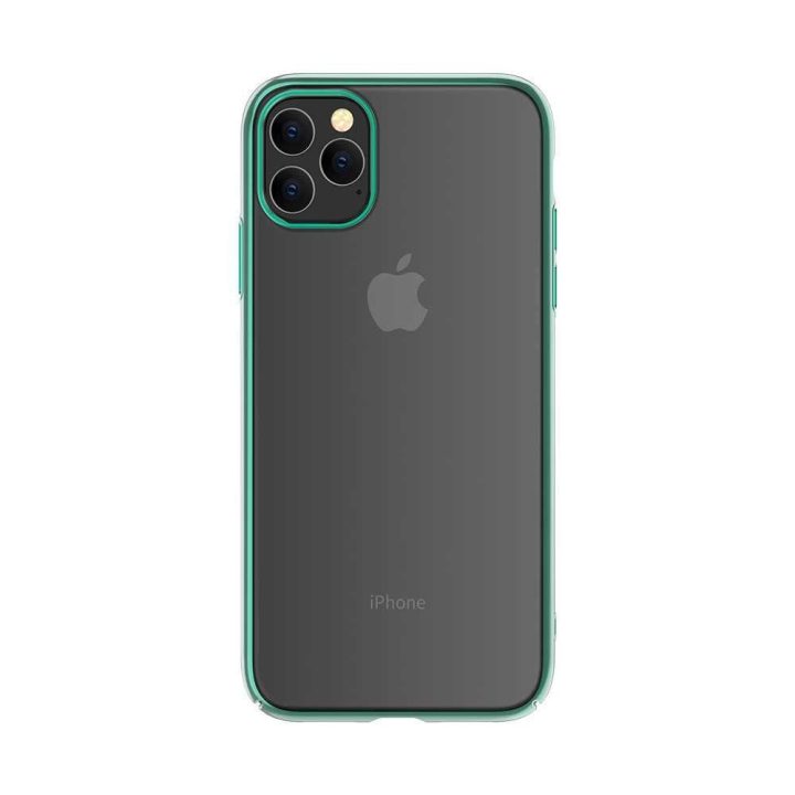 Žalias telefono dėklas Devia Glimmer iPhone 11 Pro Max