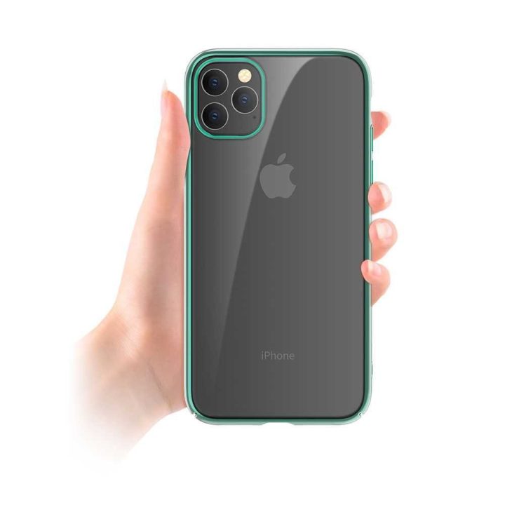 Žalias telefono dėklas iPhone 11 Pro