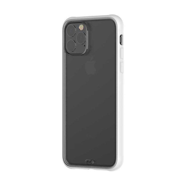 Baltas telefono dėklas iPhone 11 Pro Max modeliui