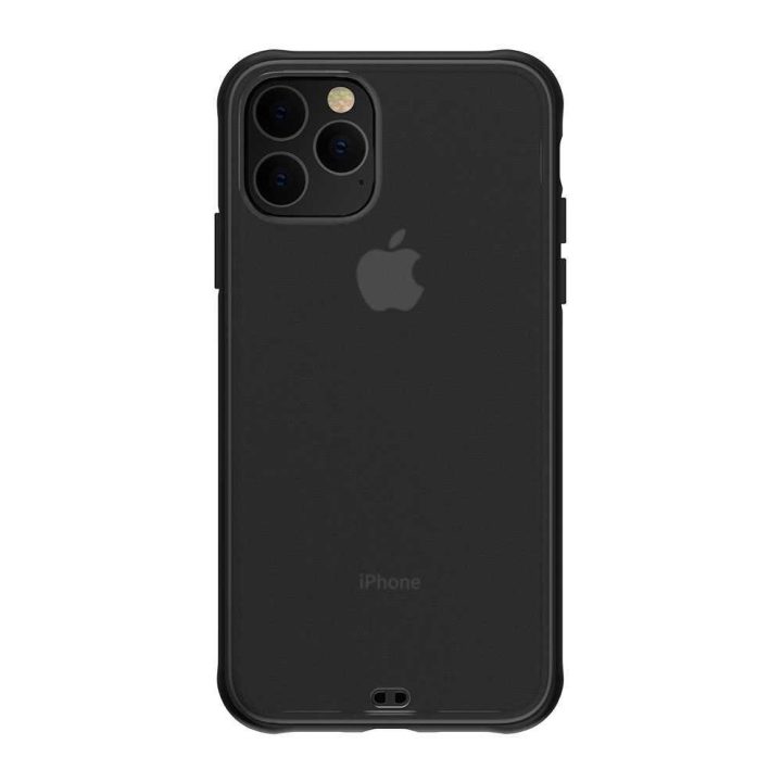 Juodas telefono dėklas iPhone 11 Pro Max