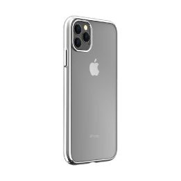 Sidabrinis telefono dėklas iPhone 11 Pro