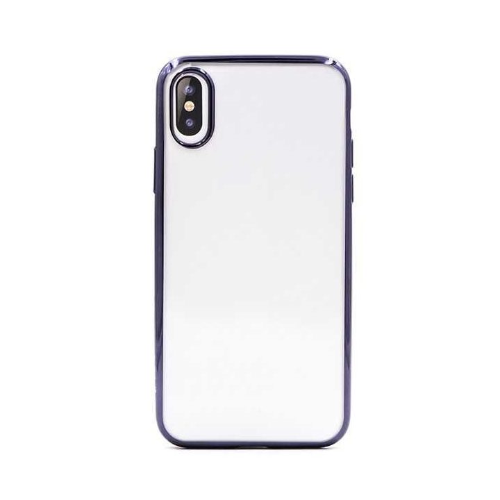 Juodas telefono dėklas iPhone XS Max