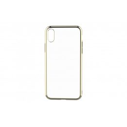 Auksinis TPU telefono dėklas iPhone XS/X 5.8"